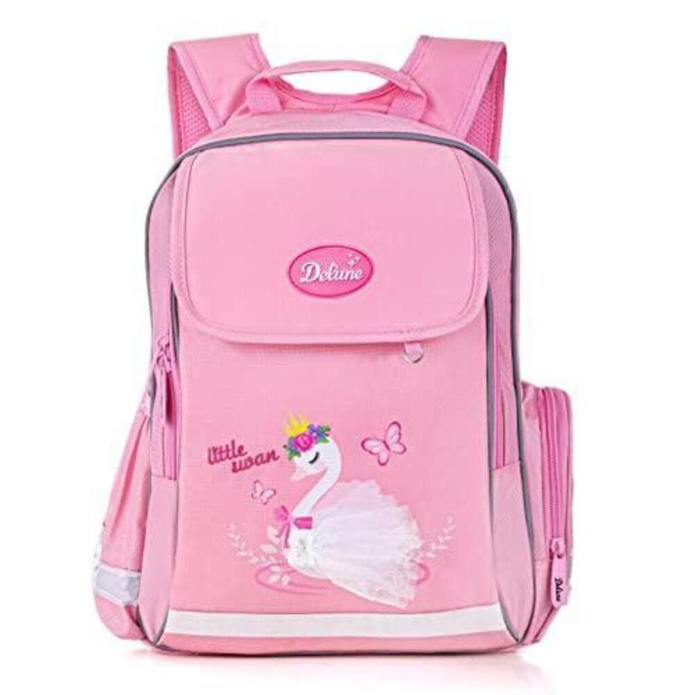 SALE!!! NIB -Kids BACPACK orthopedic European Delune Pink Swan